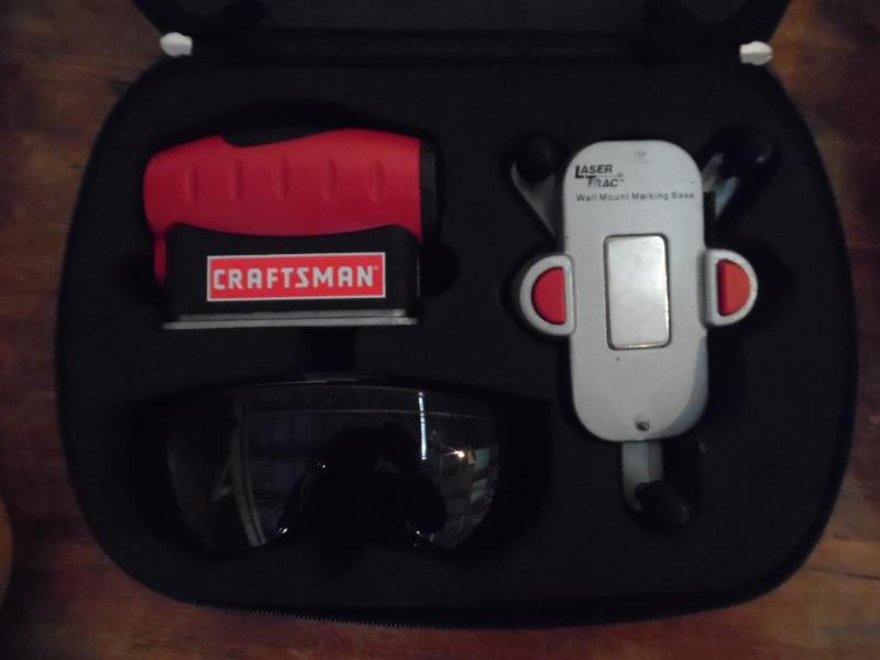 Craftsman laser level kit, complete....