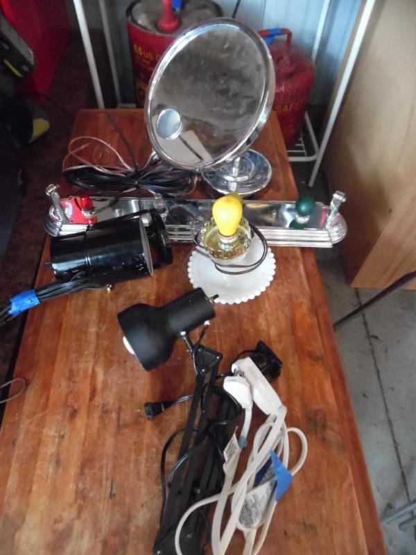 Lot of misc lamps, all work...