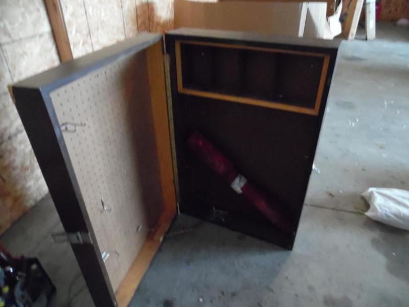 Wooden storage box....