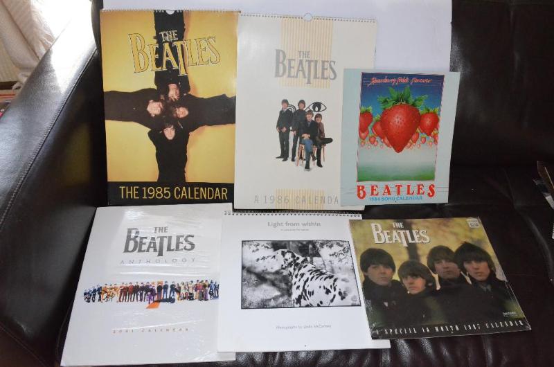 lot 103 image: The Beatles A Special 16 Month 1997 Calenda...