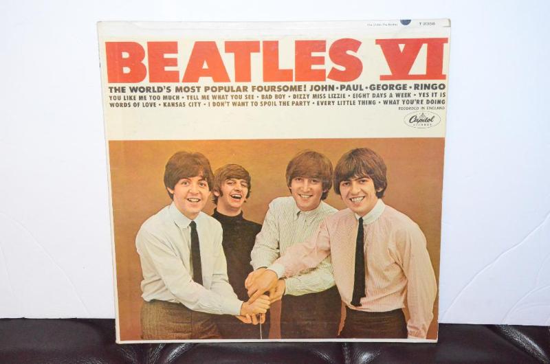 lot 11 image: BEATLES VI by Capitol Records T-2358...