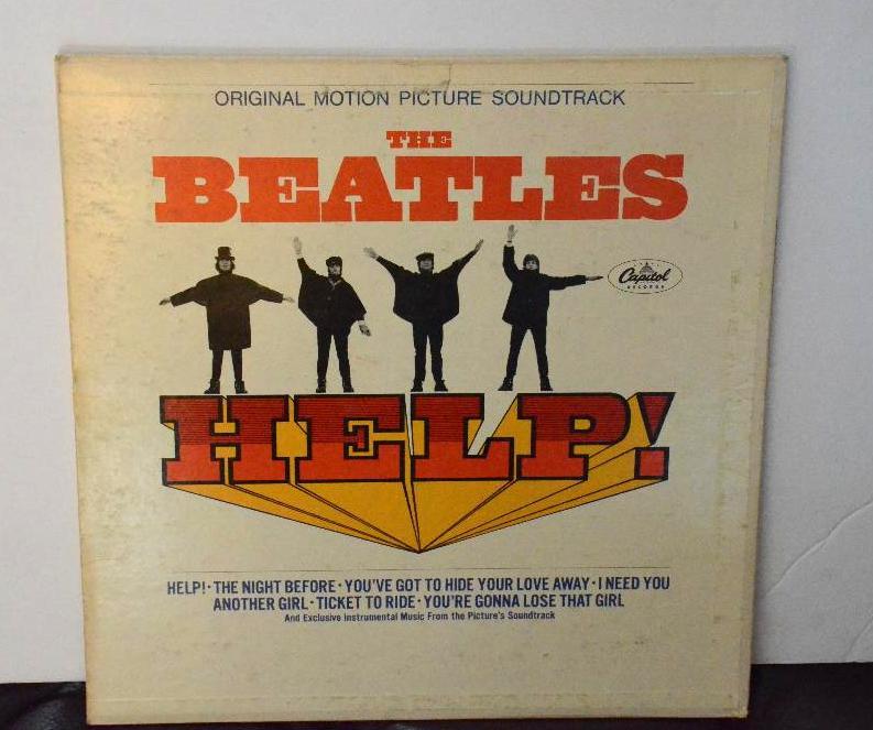 lot 14 image: The Beatles Help Album by Capitol Records &nb...