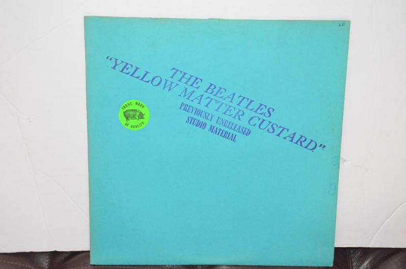 lot 65 image: The Beatles Yellow Matter Custard Record....