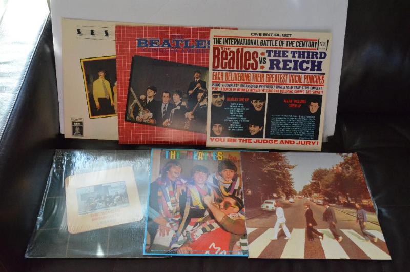 lot 73 image: EMI Records Odeon The Beatles Sessions Reco...