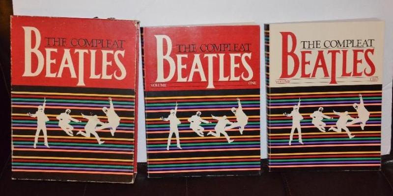 lot 82 image: The Compleat Beatles Song book shhet music ...