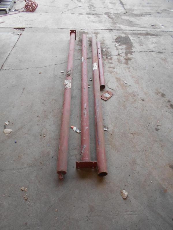 Three Steel Floor Jacks. 83 - 87.