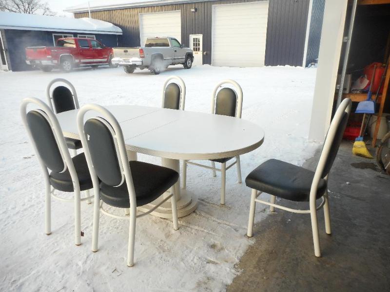 lot 12 image: Table and Chairs