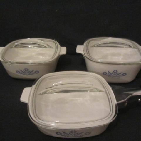 lot 121 image: Corningware Casserole Set