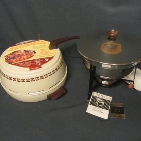lot 154 image: New Chafing Dish, Portable Broiler
