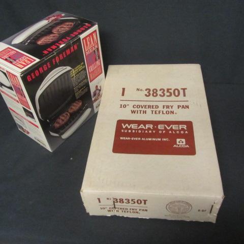 lot 155 image: New GF Grill, Electric Fry Pan