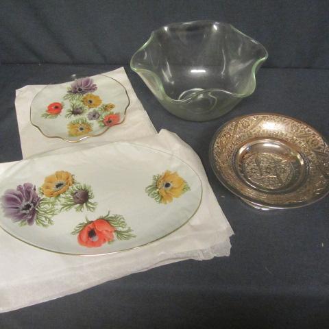 lot 157 image: Poppy Plates, Bowl, Compote