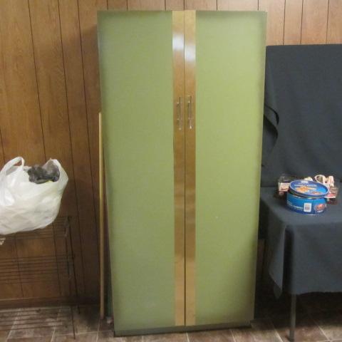 lot 178 image: Double Door Pantry Cabinet