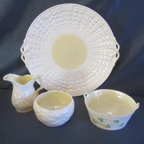 lot 19 image: Irish Belleek China