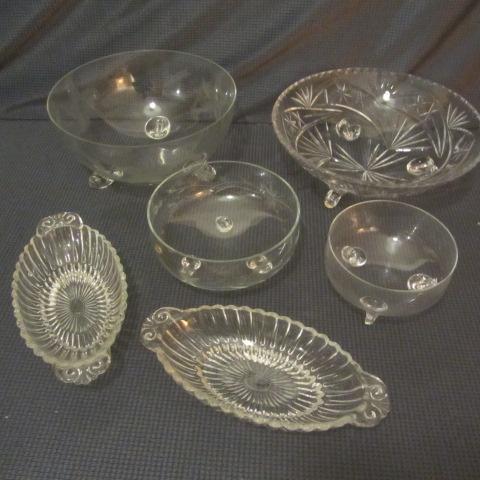 lot 54 image: Crystal Bowls & Relish