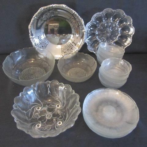 lot 86 image: Salad Set, Egg Plate, Bowls