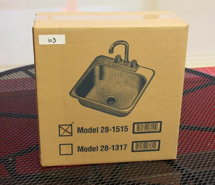 KROWNE&nbspDrop-In-Sink Model 28-1515. 15x1...