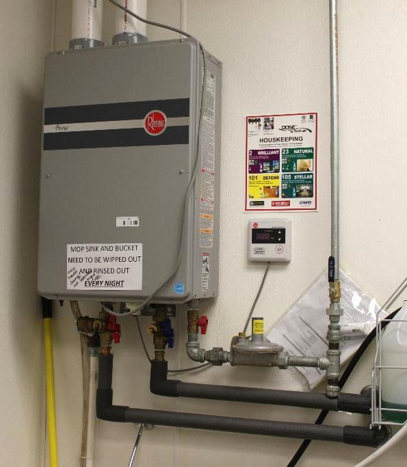 Prestige Series Rheem NSF Tankless hot water ...