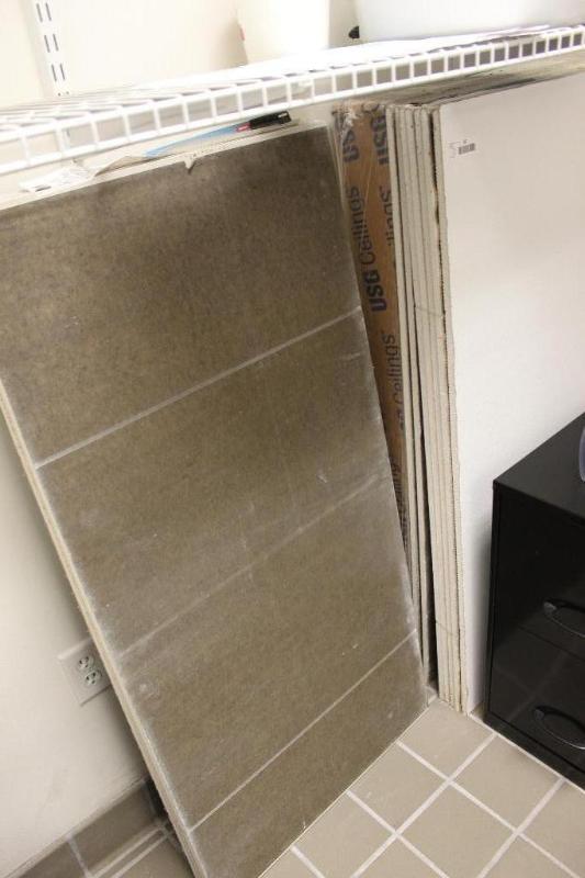 Lot of Gypsum lay in ceiling tile 47x24...