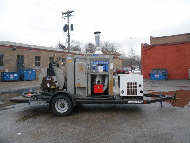 DryAir 2100-04000 Portable Heat  Generator  Thawing  Curing Trailer