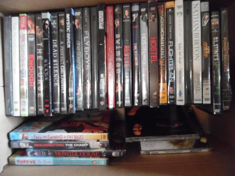 lot 28 image: DVDs and CDs