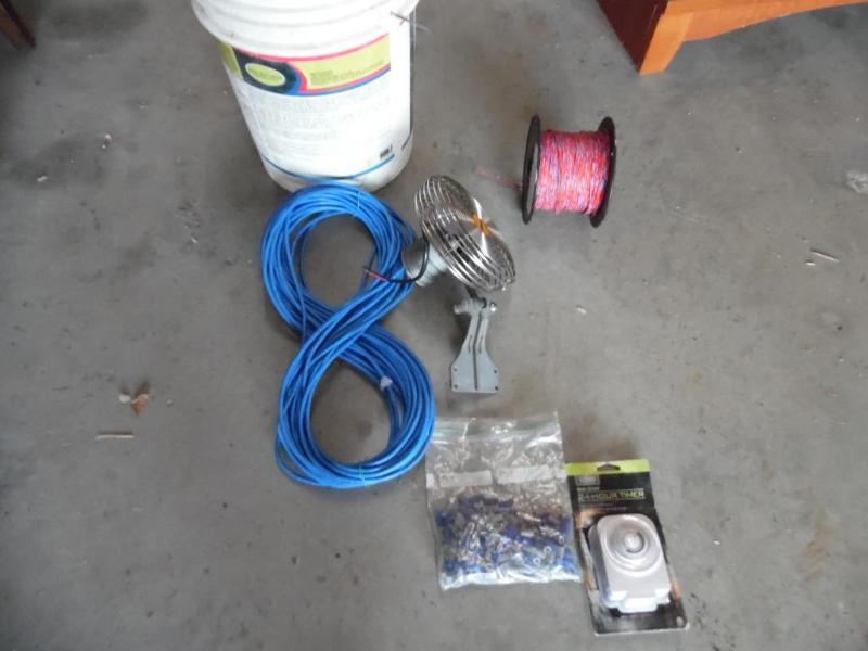 lot 9 image: Misc. Electrical Wire and Parts