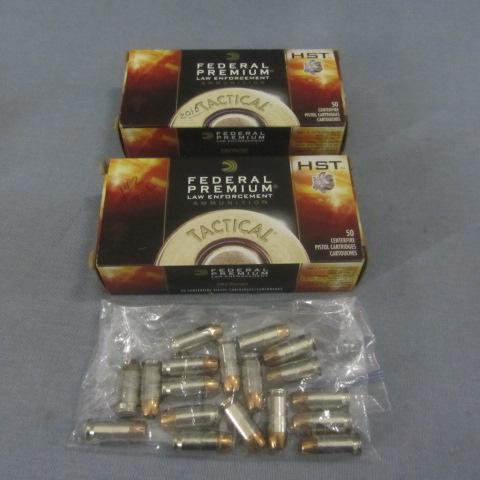 lot 105 image: Federal Premium 45cal