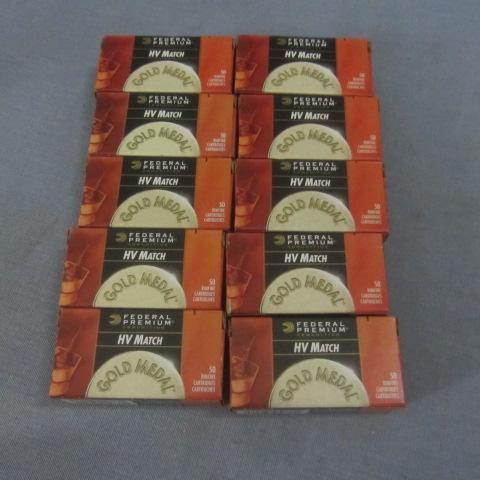 lot 110 image: Federal Premium 22cal LR