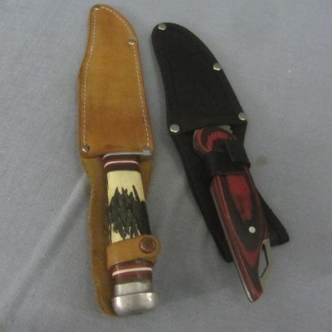 lot 123 image: Elkhorn & Frost Knives