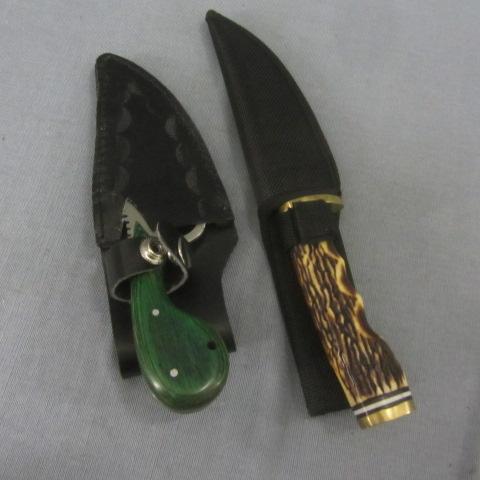 lot 124 image: Catskinner & Ridge Runner Knives