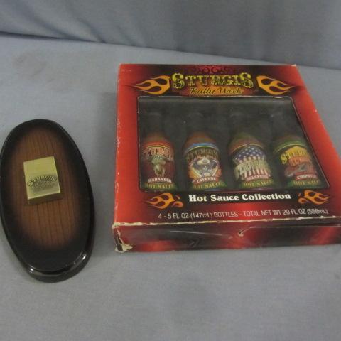 lot 198 image: Sturgis Lighters, Hot Sauce