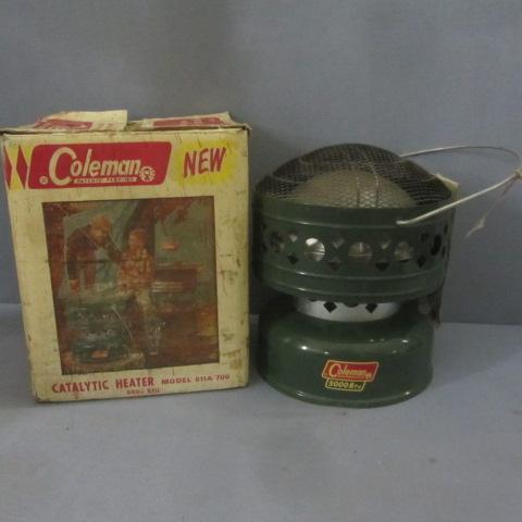 lot 203 image: Coleman Heater