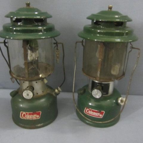 lot 204 image: Coleman Lanterns