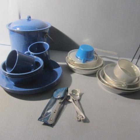 lot 208 image: Coleman Camping Utensils