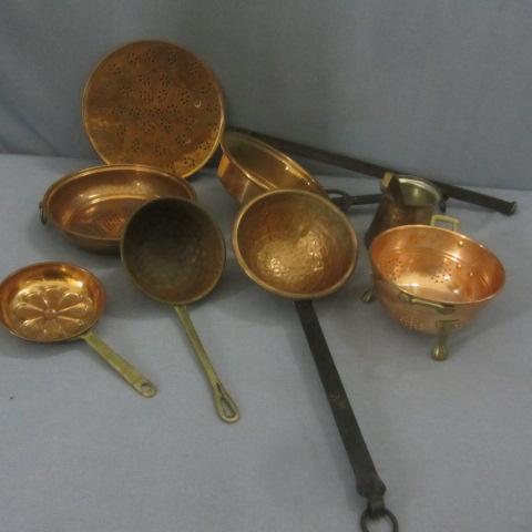 lot 222 image: Brass & Copper Wall Decor