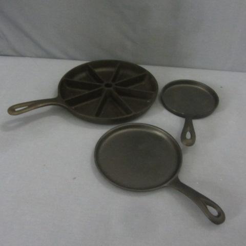 lot 231 image: Cast Iron Pans