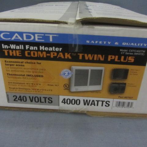lot 249 image: Cadet Wall Heater