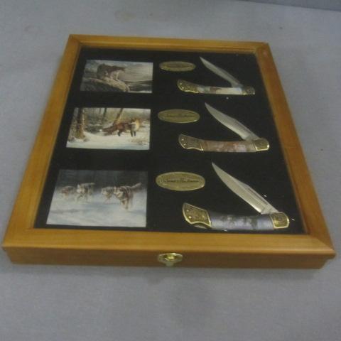 lot 263 image: Pocket Knives, Artist James Hautman
