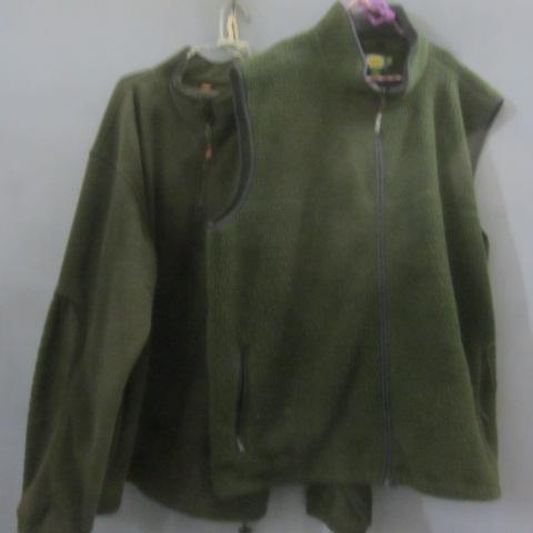 lot 29 image: Fleece Shirt, Vest