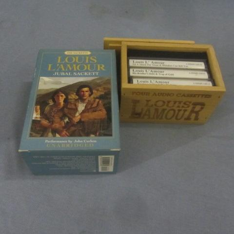 lot 291 image: Louis LAmour Cassettes