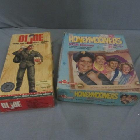 lot 308 image: GI Joe, Honeymooners Game