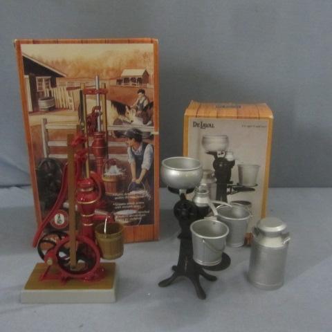 lot 309 image: ERTL DeLaval & Pump Jack
