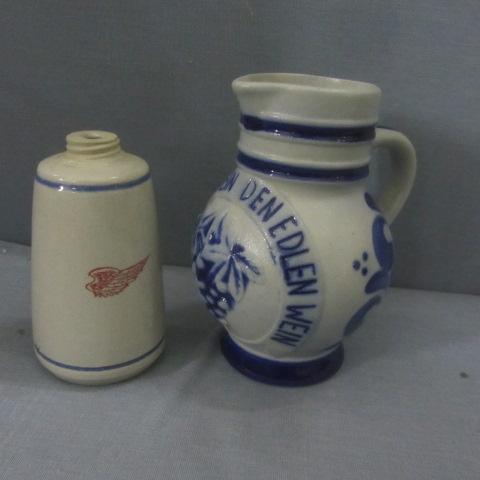 lot 327 image: Red Wing Dispenser, German Pitcher