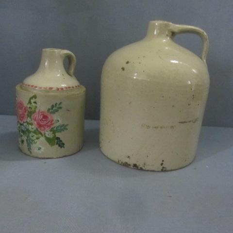 lot 53 image: Crockery Shoulder Jugs