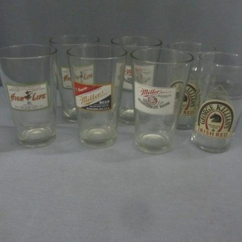 lot 59 image: Miller Beer Glasses