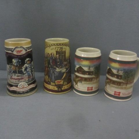 lot 62 image: Miller Beer Steins