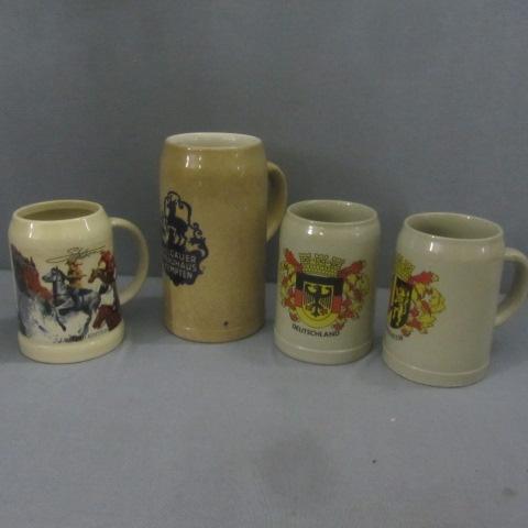 lot 64 image: German, Stetson Beer Steins