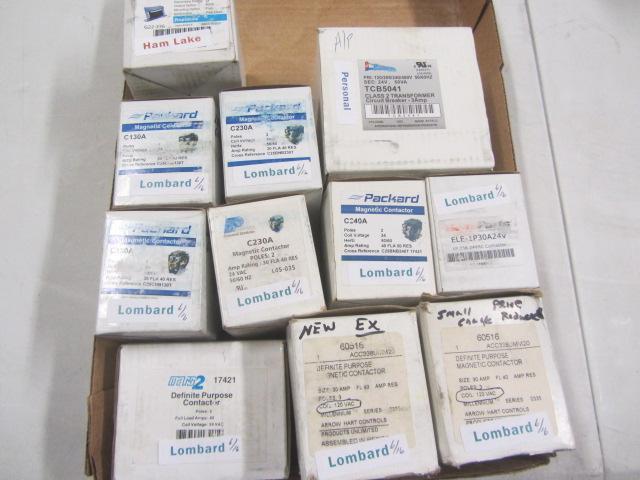 lot 159 image: Magnetic Contactors & Transformer