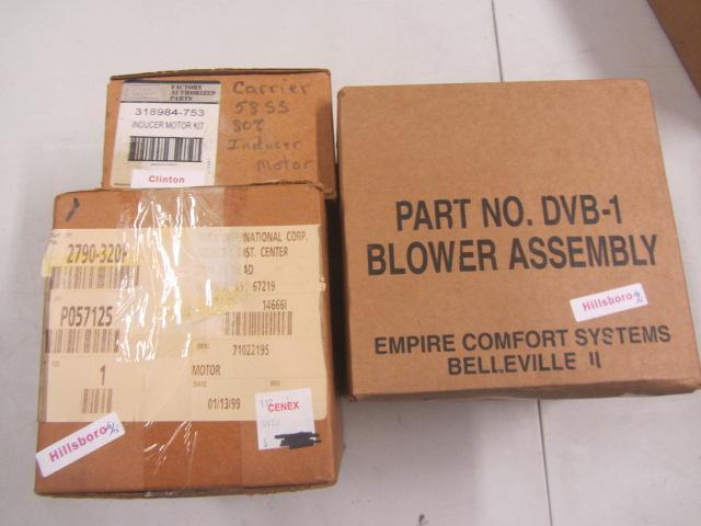 lot 185 image: Blower Assembly, Inducer Motor