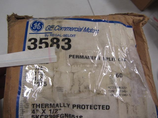 lot 199 image: Permanent Split Capacitor Motor