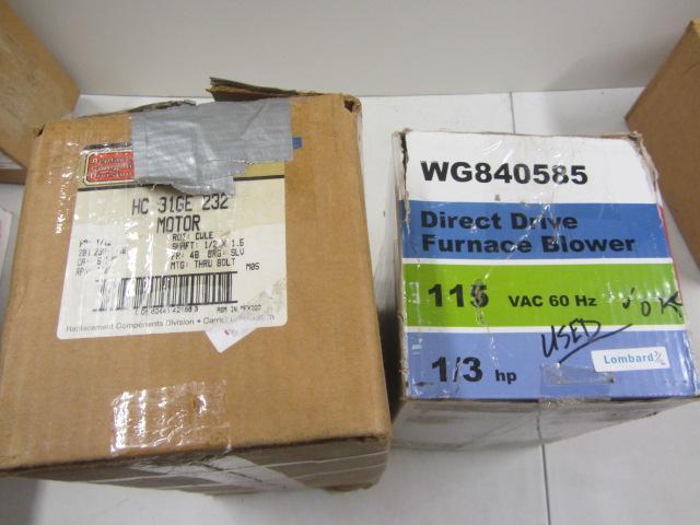 lot 261 image: Furnace Blower Motors